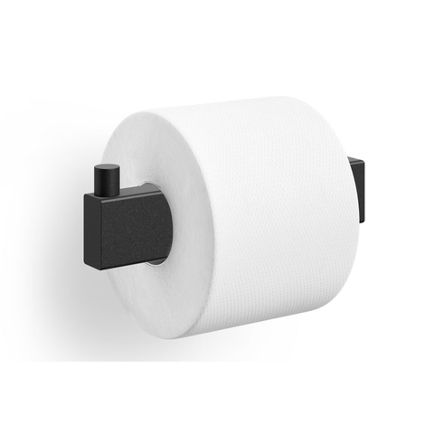Zack LINEA Toiletrolhouder - 15cm - L-vorm - zwart SW538619