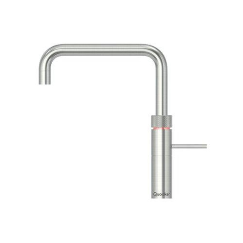 Quooker Fusion Square robinet à eau bouillante avec bec rotatif sans réservoir Inox SW299824