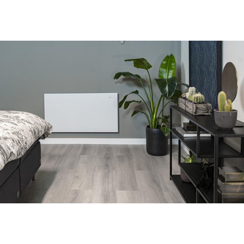 Eurom Mon Soleil DSP 770 Wifi Chauffage infrarouge 133x60x5cm 770watt suspendu/posé Métal Blanc SW482112