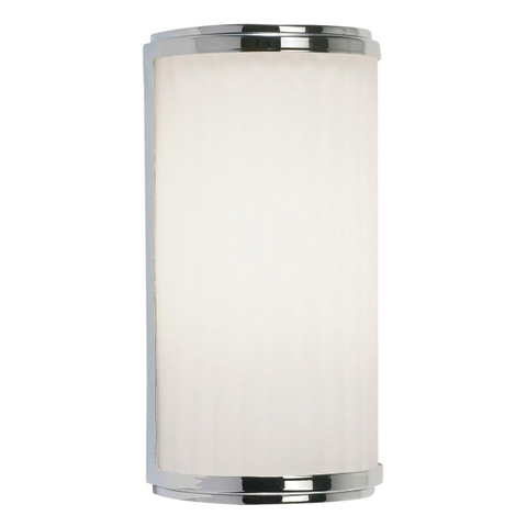 Astro Monza Classic wandlamp 250 exclusief E27 CFL chroom 12.5x8.9x19cm IP44 staal A SW75646