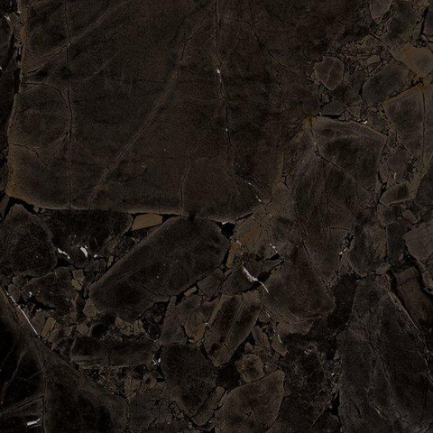 SAMPLE Ceralto Marvella Marble Vloertegel - 120X120 - 6.5mm - glans - zwart SW1591672