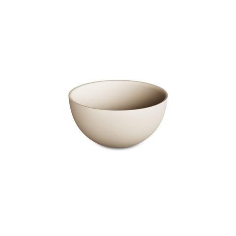 Zeza Element Waskom - 25x25x12cm - solid surface - mat beige OUTLETSTORE STORE42809