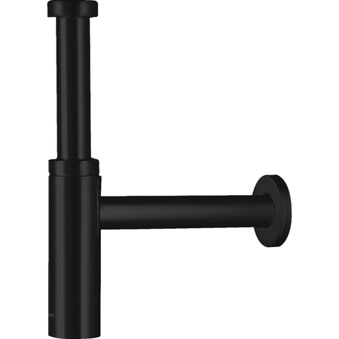 Hansgrohe Universeel Flowstar S Premium designbekersifon 5/4 met muurbuis - met rozet - mat zwart SW297538