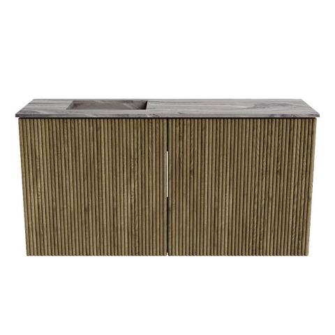 Mondiaz JOYA-DLUX 80cm toiletmeubel - kleur Dusk - Wastafel FAYE positie Links 1 kraangat kleur Sombra. SW1426136