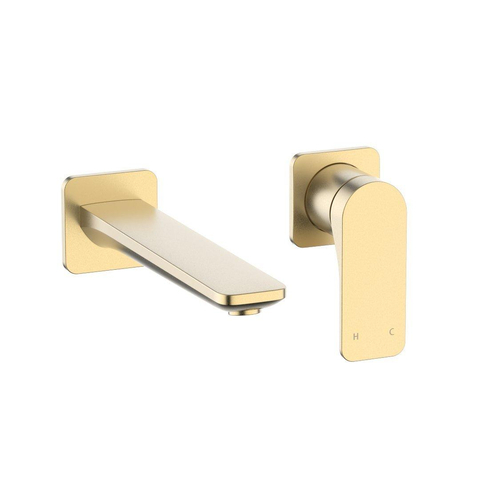 Crosswater Fuse Wastafelkraan - inbouw - gecoat messing geborsteld (goud) SW928218