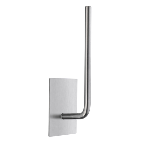 Smedbo Beslagsboden Reserverolhouder - 4.5x15x5.7cm - zelfklevend - RVS Geborsteld Edelstaal SHOWROOMMODEL SHOW25521