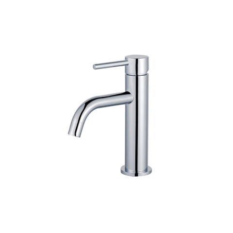 Fortifura Calvi Slim Wastafelkraan - 17.4cm - opbouw - hoogglans chroom SW377812