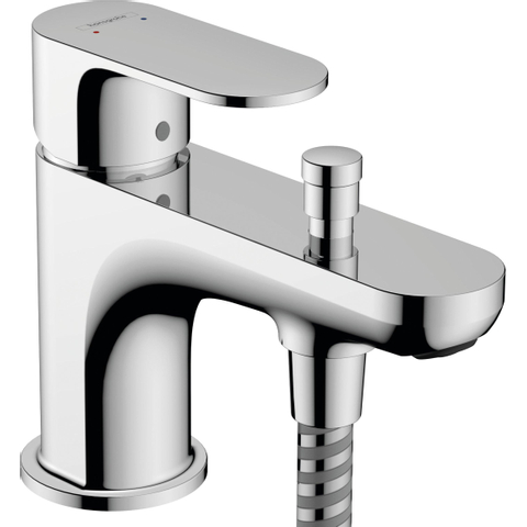 Hansgrohe Rebris s 1 greeps bad- en douchemengkraan Monotrou - hoogglans chroom SW803078