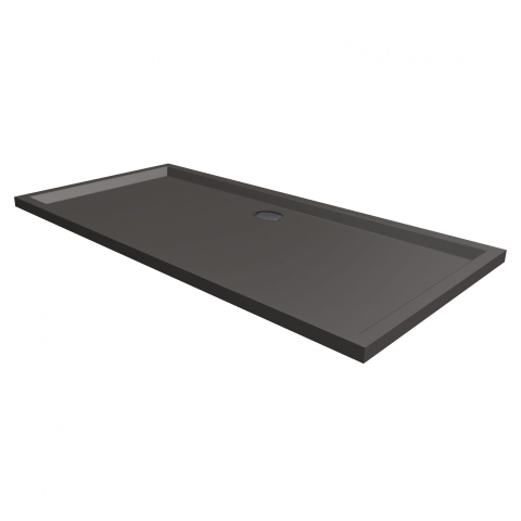 Xenz Mariana Receveur de douche - 160x80x7 - Acrylique - anthracite SW378934