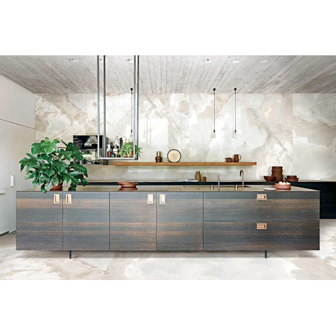 Ceralto Alabro Vein Carrelage de sol - 60x60cm - 10.0mm - rectifié - Noisette SW717473