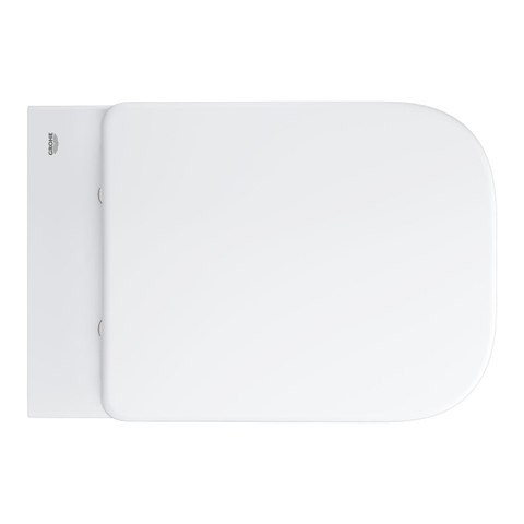 Grohe BauEdge Keramiek Vloerstaand Closet - diepspoel - rimless - alpine wit SW862666