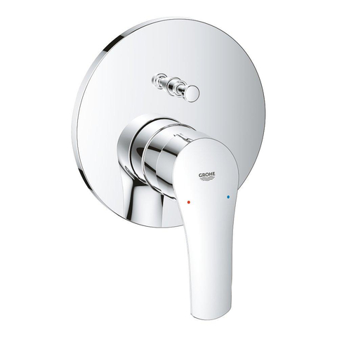 GROHE Eurosmart Mitigeur baignoire encastré 15.8cm rond chrome SW654744