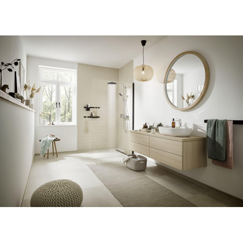 Hansgrohe WallStoris élément mural 50x3.3x1.2cm Noir mat SW651268