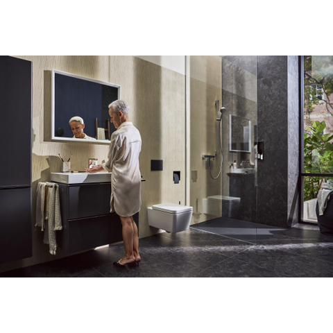 Hansgrohe Tecturis E 1 greeps wastafelkraan - 110 Fine - coolstart - zonder waste set - hoogglans chroom SW918775