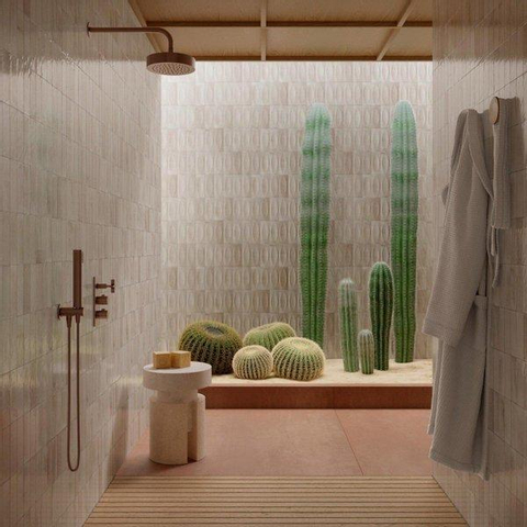 ÉCHANTILLON Ceralto Alvera Decor Carreau mural 7.5x20cm 10mm beige SW914178