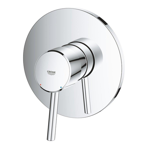 GROHE Concetto Partie de finition pour robinet de douche encastrable sans inverseur Chrome SW236910