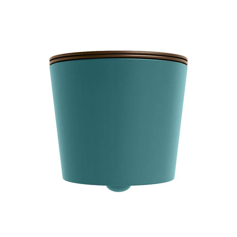 Mondiaz LAVIE hangtoilet – spoelrandloos – 36 x 53 cm – met softclose zitting – Smag (groen), zitting Rust (bruin) SW1208706