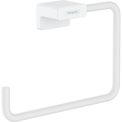 Hansgrohe Addstoris Anneau porte-serviette - 18,9x12 cm - blanc mat SW651415