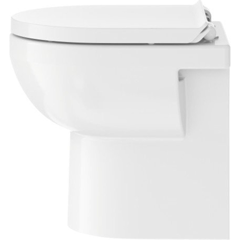 Duravit Durastyle Basic closetset Staand - diepspoel - spoelrandloos - 37x48cm - met softclose closetzitting - rimless - wit SW358501