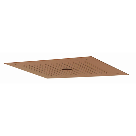 Crosswater MPRO Hoofddouche - 38x38cm - 2 straalsoorten - geborsteld messing (goud) SW876717