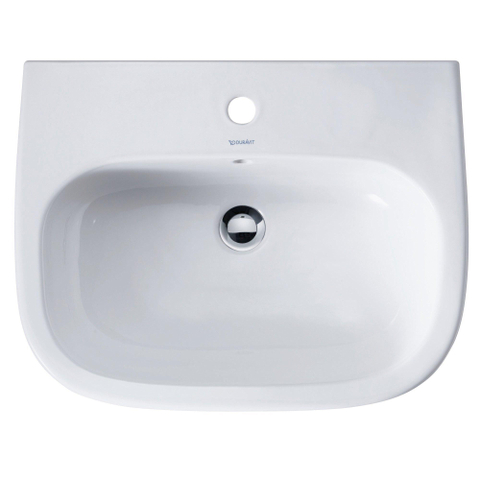 Duravit D-code Wastafel - 60x46cm - glans wit 0315102