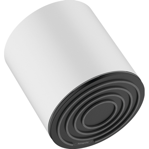 Hansgrohe Pulsify douche de tête - 10.5cm - 1 jet - green - blanc mat SW651361