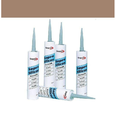Sopro Mastic silicone Brun n° 52 a 310ML Brun SW359823