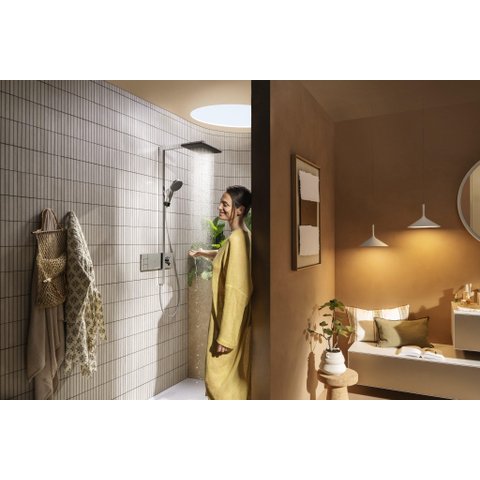 Hansgrohe Raindance Alive Q - showerpipe - 210/340 2jet - thermostaat - hoogglans chroom SW1387892
