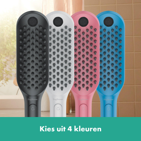 Hansgrohe Dogshower Handdouche - voor de hond - 150 - 3jet - met massagenoppen - mat wit SW651075