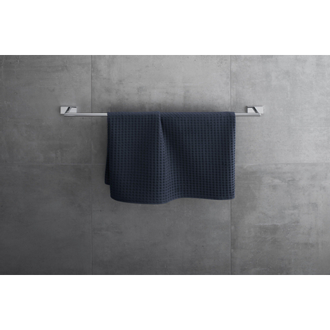 Duravit Karree Handdoekhouder - 80cm - hoogglans chroom SW55125
