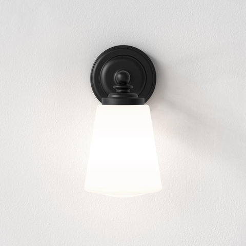 Astro Anton Applique murale - 21.5 cm - E14 - mat - noir SW1247776