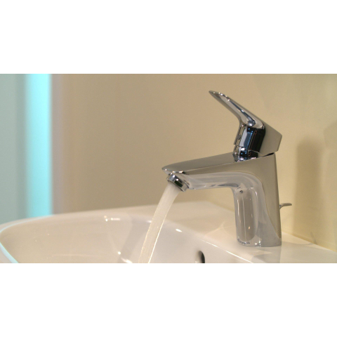 Hansgrohe Logis S wastafelkraan - 70 met waste - hoogglans chroom 0605637