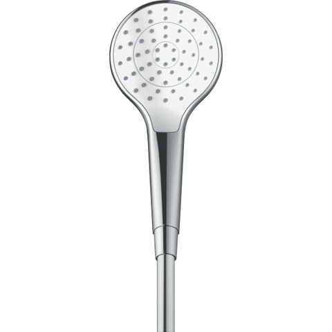 Hansgrohe Croma select s Handdouche - 1jet - ecosmart Green 1/2x - diameter 11cm - met rain regenstraal (7L/min)wit/chroom - wit chroom 0605325