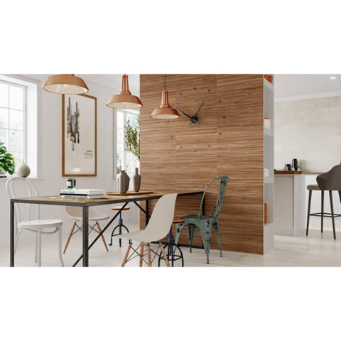 Ceralto Elvano Grain Bande décorative - 31.6x100cm - 10.4mm - Nut SW767588