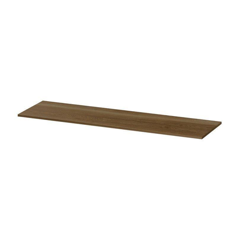 INK Topdeck Wastafelblad - 160x1.6x45cm - tbv onderkast - Eiken - Massief eiken Ash grey SW493939