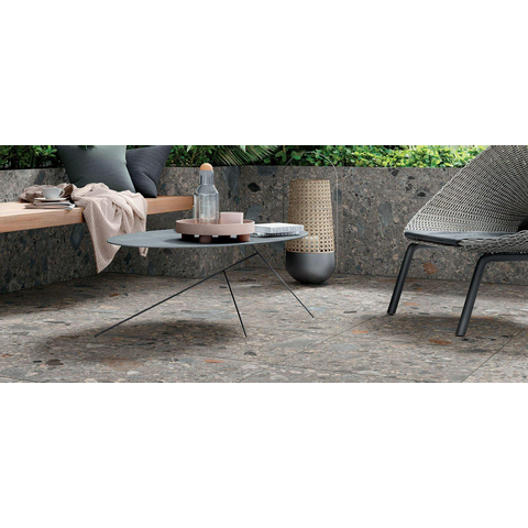 Vtwonen Carrelage composite sol et mur 15x60cm 9mm rectifié R10 Multicolor SW497102