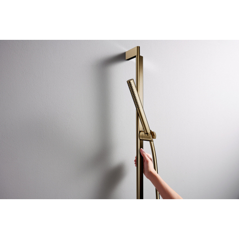 Hansgrohe Pulsify s Staaf - handdouche 100 - 1jet - ecosmart - geborsteld brons SW917953