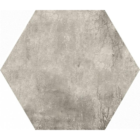 Ceralto Neroli Stone carrelage sol et mur - 30x35cm - 9mm - hexagonal - R9 - effet pierre - grey mat (gris) SW795703