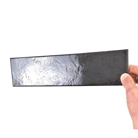 ÉCHANTILLON Terravito Sileno Carreau mural - 30x7,5cm - 8mm - Anthracite SW1221340