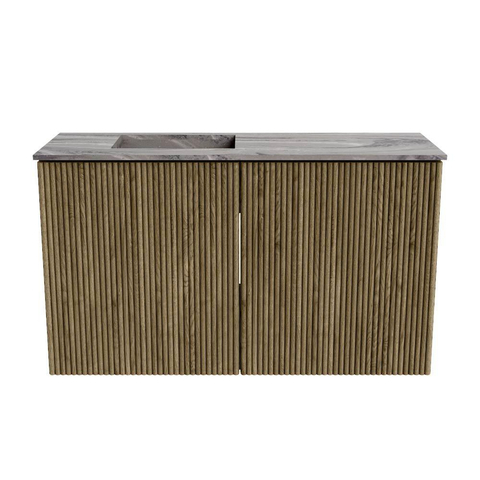 Mondiaz JOYA-DLUX 70cm meuble de toilette - couleur Dusk - Vasque FAYE position Gauche Sans trou de robinet couleur Sombra. SW1426130