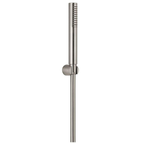 Plieger Napoli set de bain avec douchette modèle barre 1 jet incluant support mural et flexible de douche 150cm inox SW358936