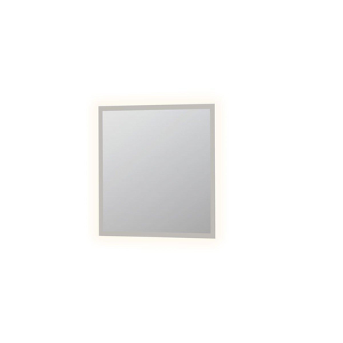 INK SP7 spiegel – vierkant 80x80 cm – indirecte LED rondom – instelbare lichtkleur, dimbaar – Zilver SB8407820