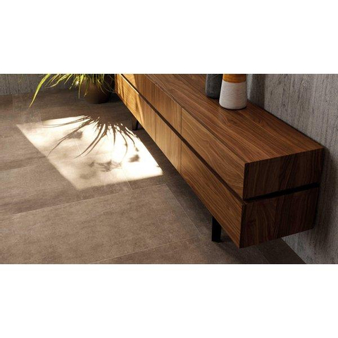 ÉCHANTILLON Ceralto Tesselo Uno Carrelage sol et mur 60x60cm 10mm rectifié R10 grès cérame Terra SW914493