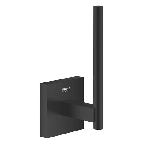 Grohe Start Cube QuickFix Reserverolhouder - 1 rol - matte black (mat zwart) SW1126938