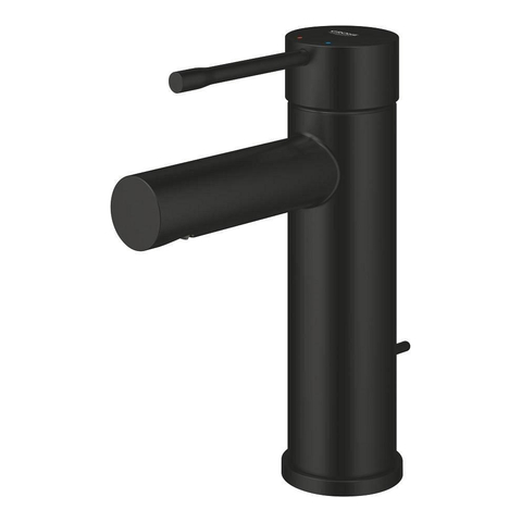 GROHE Essence New wastafelkraan - s-size - met waste - mat zwart SW1477623