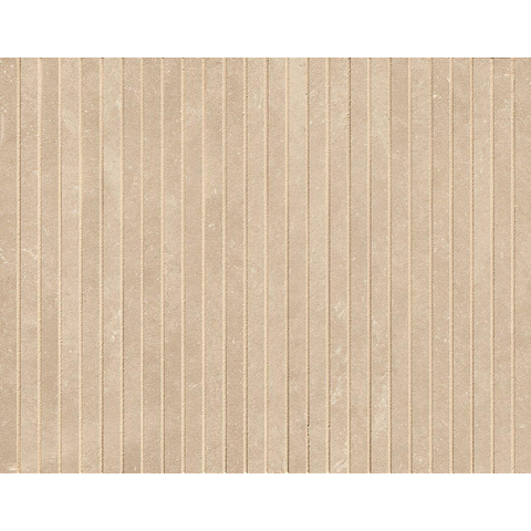 Terravito Elzino Mozaïektegel - 24x30.5cm - staafjes - 9mm - Beige mat SW1119887
