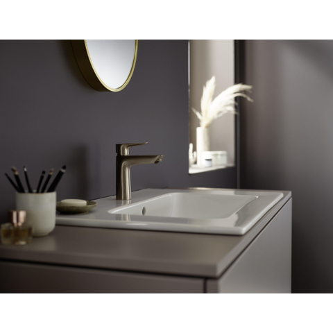 Hansgrohe Talis e 1 greeps wastafelkraan - 110 z afv - geborsteld brons SW451601