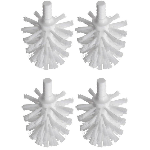Geesa Standard collection brosse séparée pour ensemble balai de toilette blanc (4 pièces) SW773190