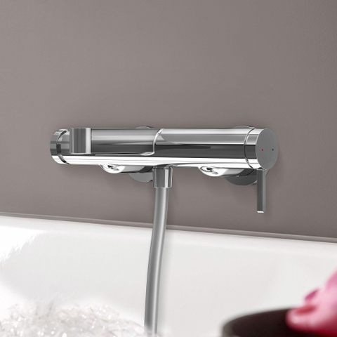 Hansgrohe Finoris 1 greeps - opbouw badmengkraan - hoogglans chroom SW651002