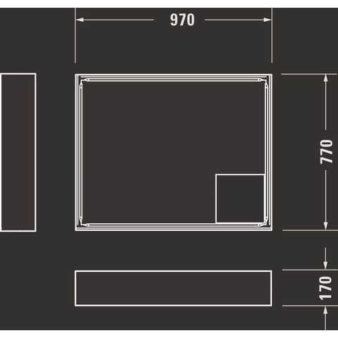 Duravit D-code Douchebak - 100x80cm acryl rechthoekig - wit 0295840